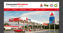 Desktop Screenshot of consumerspetroleum.com